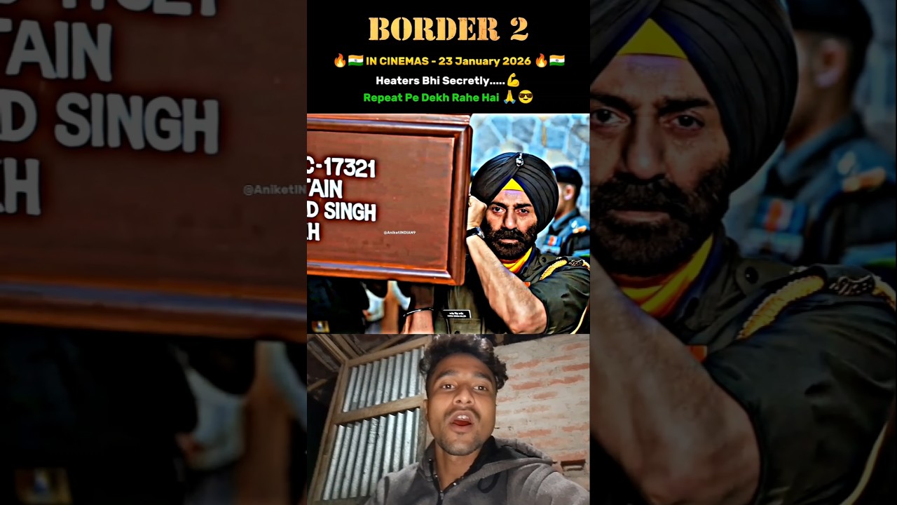 Border 2 Trailer Sunny Deol 🇮🇳😱 