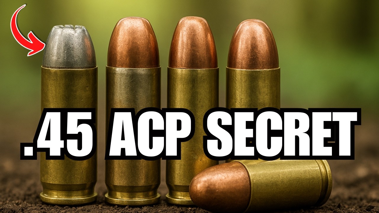 Насколько смертоносен патрон .45 ACP? Эти факты шокируют каждого поклонника 9-мм оружия.