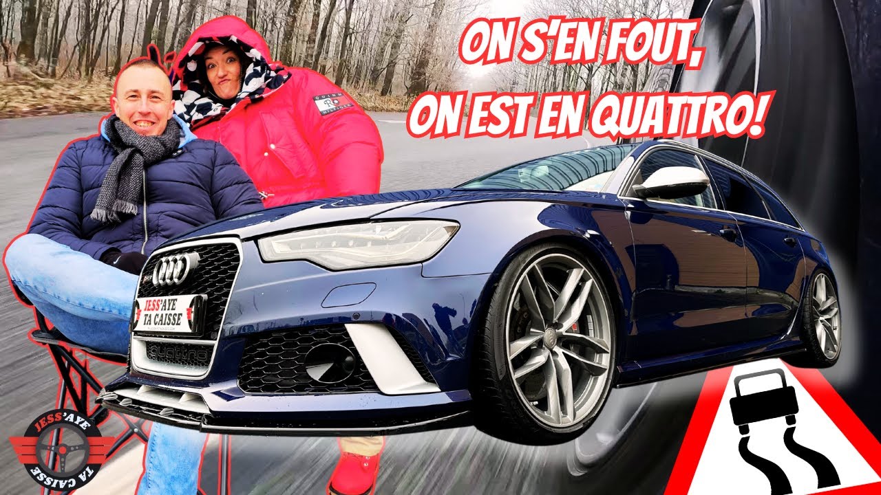 QUOI ? C'EST L'HIVER ? ON S'EN FOUT, ON EST EN QUATTRO... AUDI RS6 C7🚀🚀🚀❄️❄️❄️