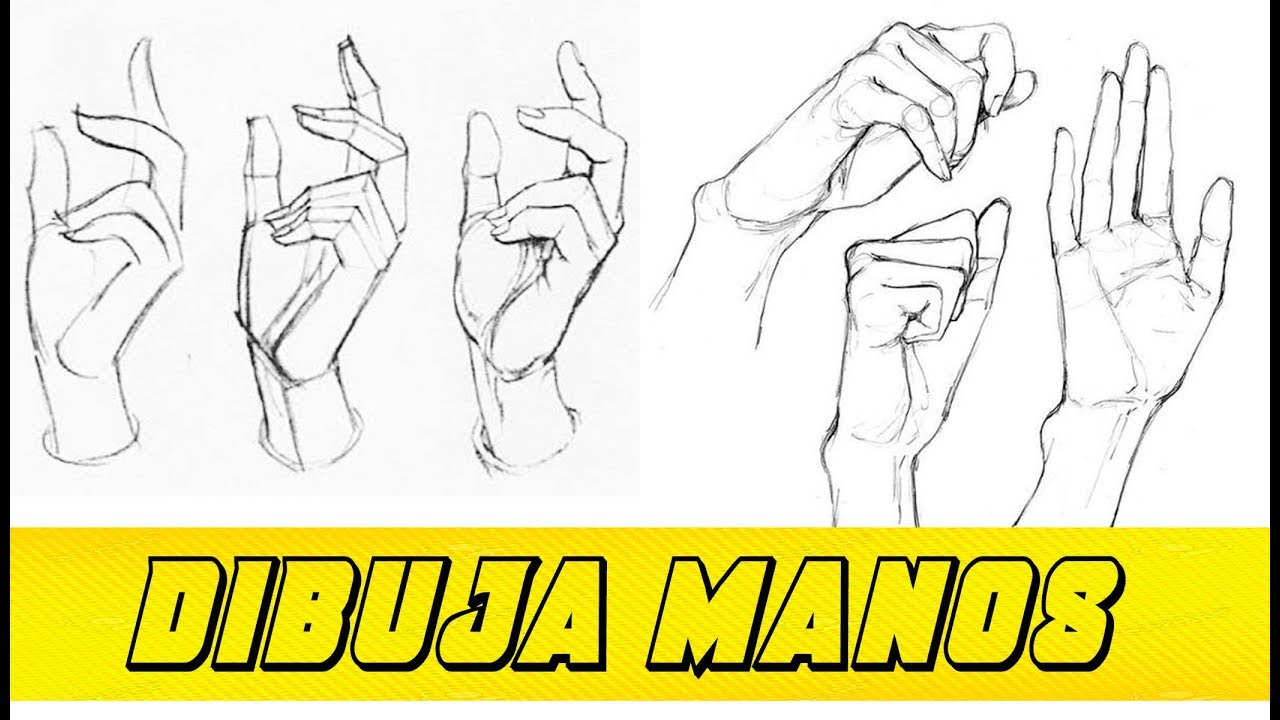 COMO DIBUJAR MANOS
