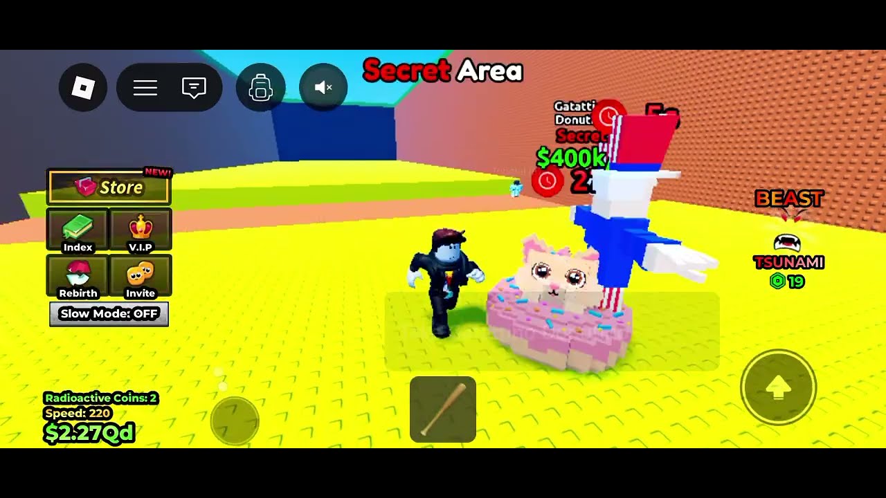 Playing tsunami for brainrot 