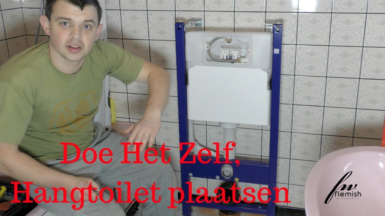 Doe Het Zelf, Geberit Hangtoilet plaatsen