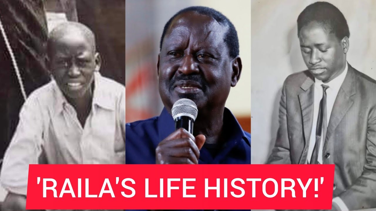 LIFE HISTORY OF RAILA ODINGA FROM A BABY TO 