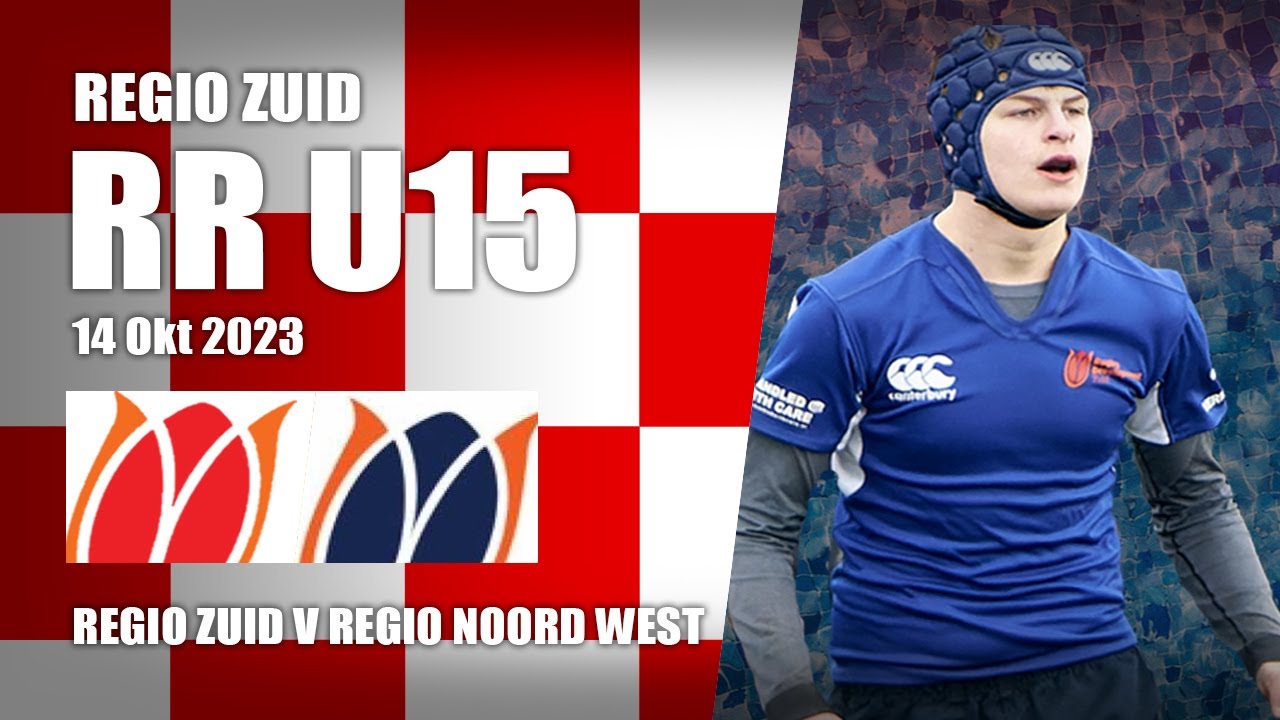 Regio Rugby Zuid U15 V Regio NoordWest - 14 Okt 2023 | Rugby U15