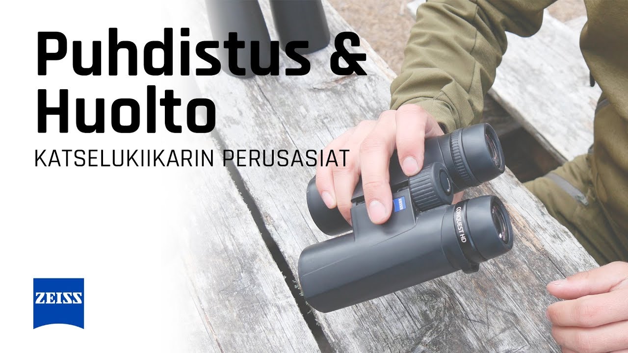 Katselukiikarin perusasiat: KIIKARIN PUHDISTUS & HUOLTO