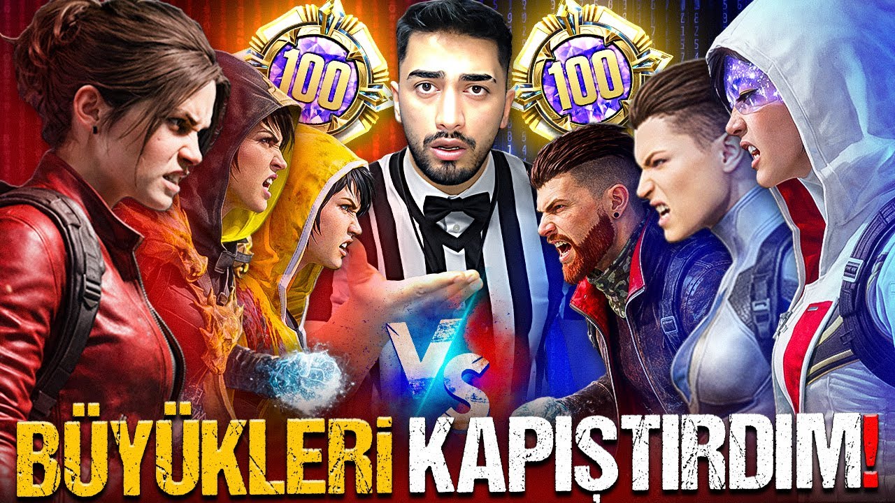 SIRALAMA DEĞİŞİYOR! 6 TANE 100 KOLEKSİYON HESABI KAPIŞTIRDIM! | PUBG Mobile