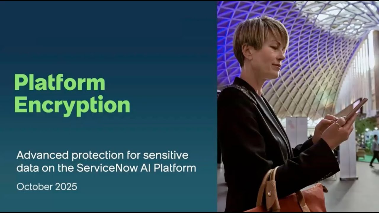 Что нового в версии Zurich для шифрования платформы ServiceNow