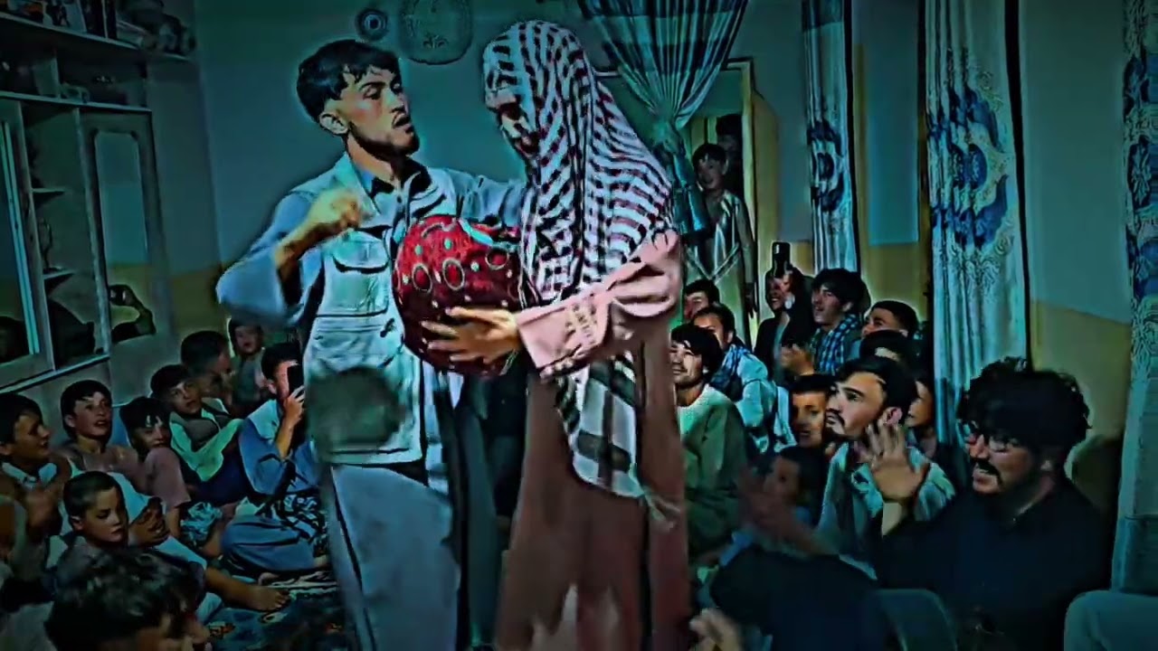 رقص هزارگی با آهنگی هزارگی لولی لولی باچه مه