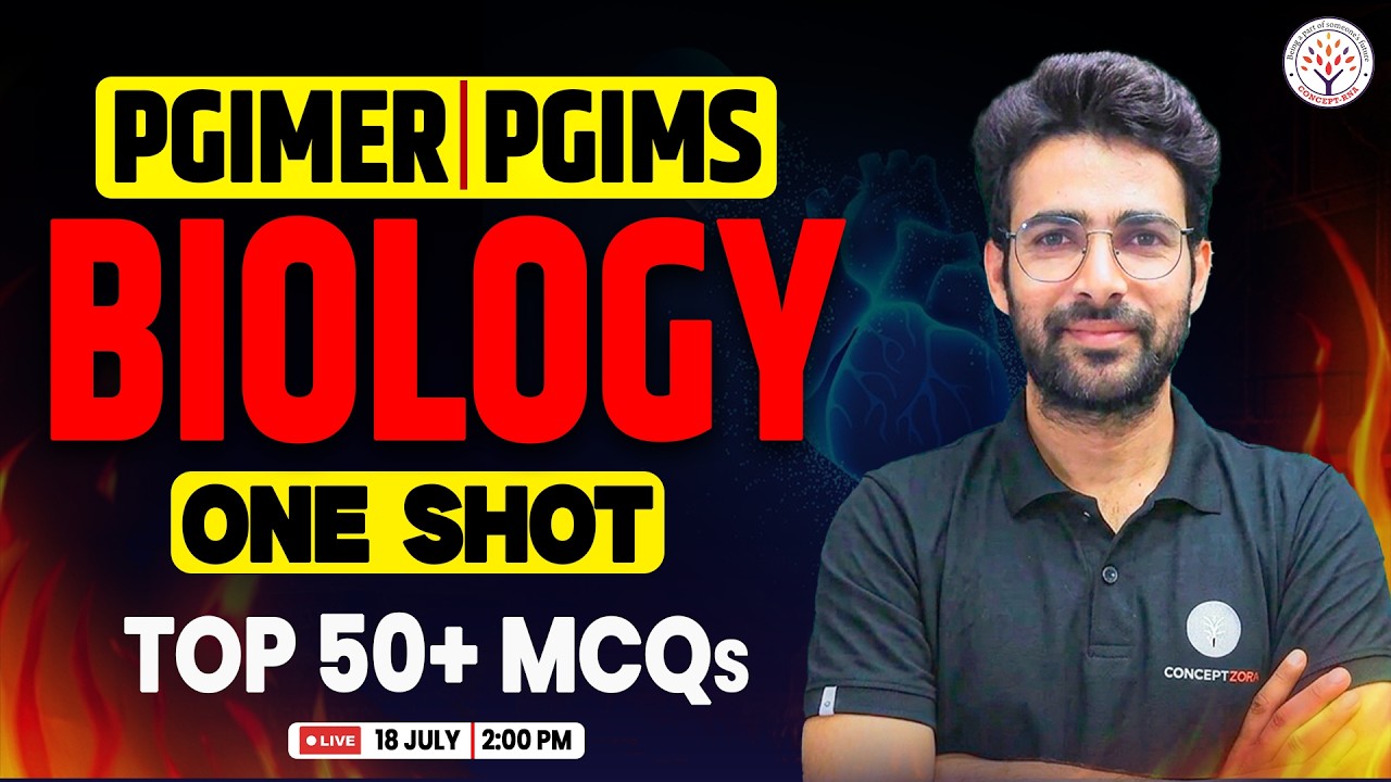 PGIMER,PGIMS Rohtak BSc Nursing | Biology Top 50 MCQ | PGIMS,PGIMER BSc Nursing Entrance Exam
