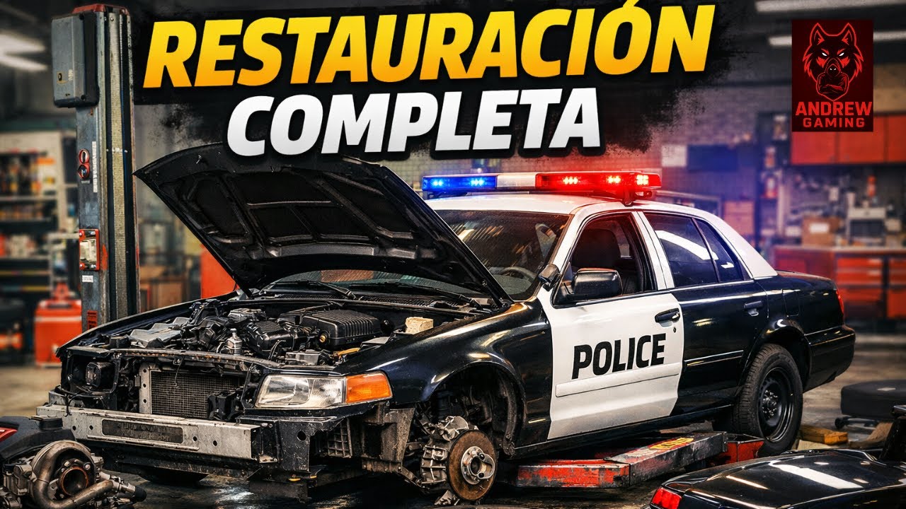Reparación Total de policía  Ford Crown Victoria  | Car Mechanic Simulator 2021