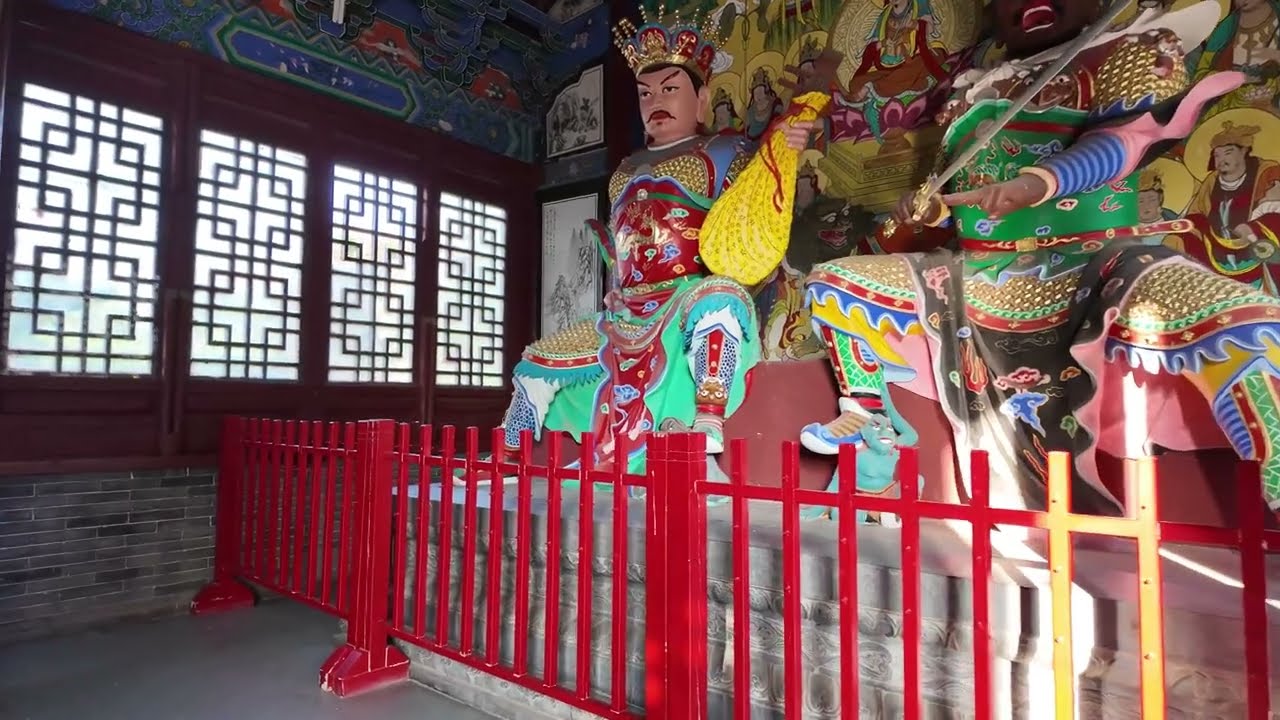 Walking Tour of a thousand year old Chinese Temple and Pagoda in Anyang, Henan | 4K