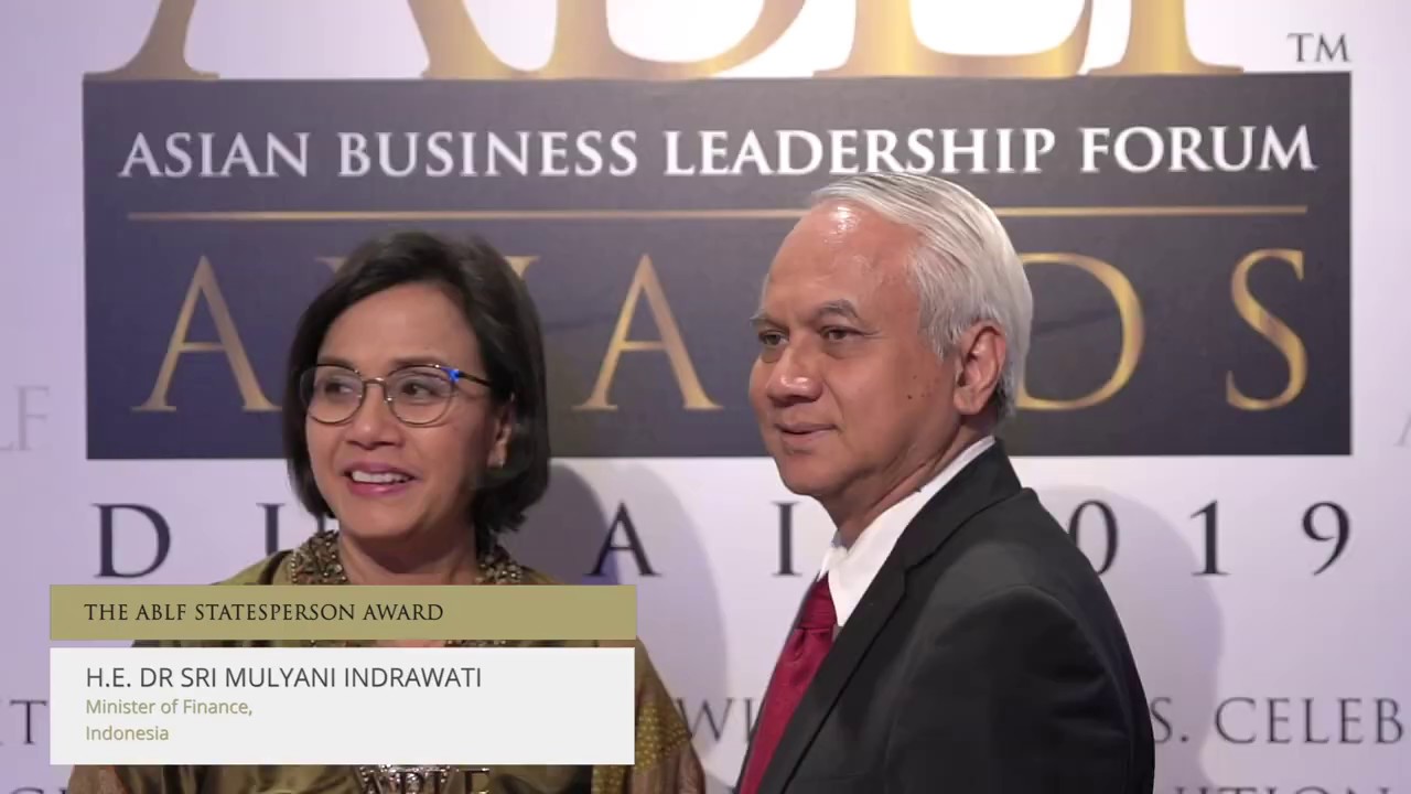 H.E. Dr Sri Mulyani Indrawati's acceptance speech at the ABLF Awards 2019