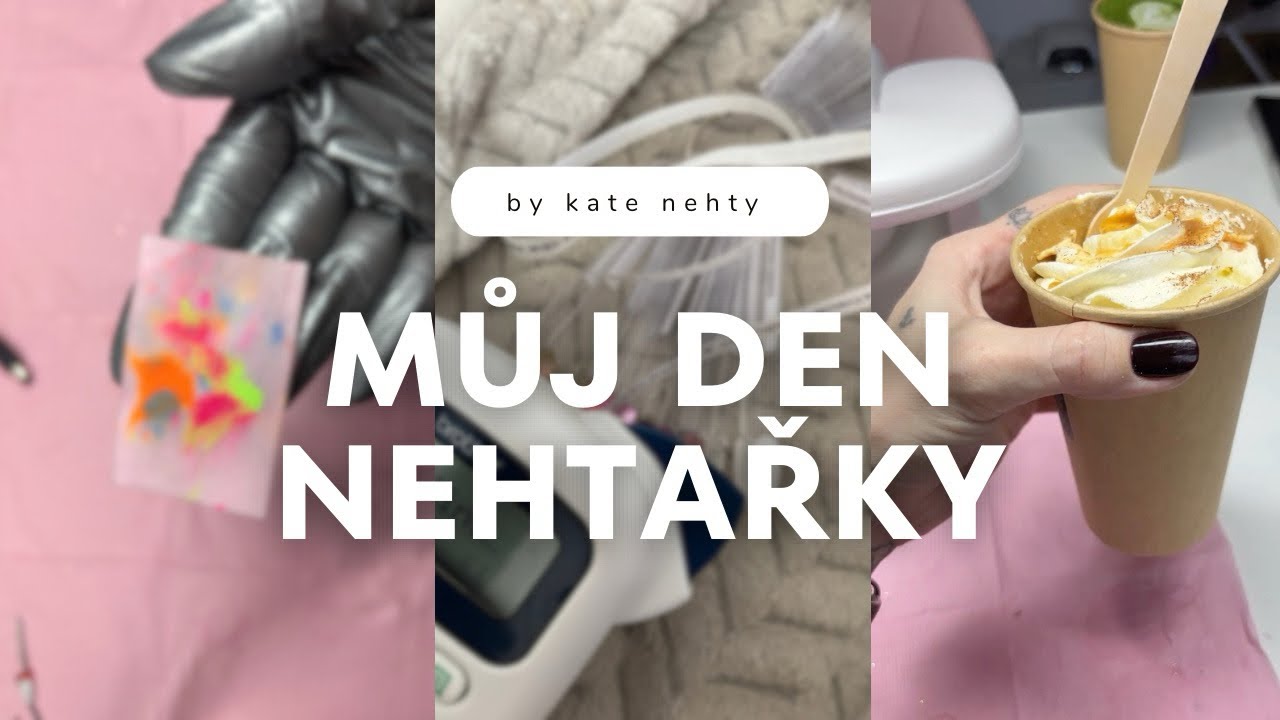 Můj den nehtařky 💅🏻 a spousta kec&aacute;n&iacute; kolem 😅 | Kate nehty