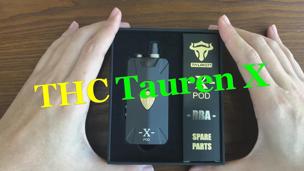 Thunderhead Creations Tauren X Rebuildable Pod Unboxing&Review (Vapesourcing Review)