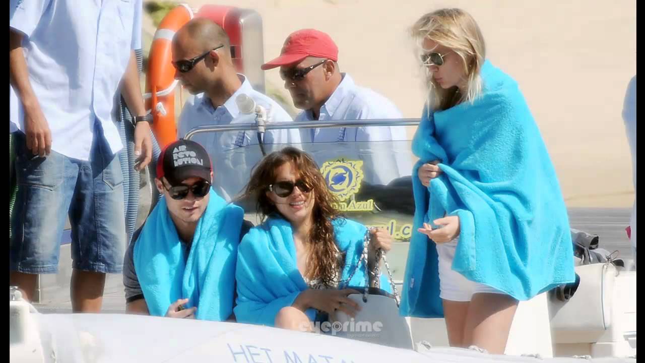 Cristiano Ronaldo y Irina Shayk en Setubal