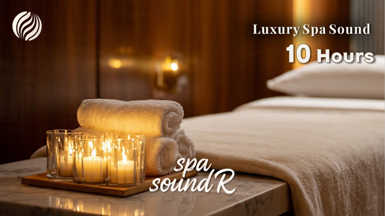 Luxury Spa Background Music | 10 Hours | Deep Relaxation for Spa & Massage🌿