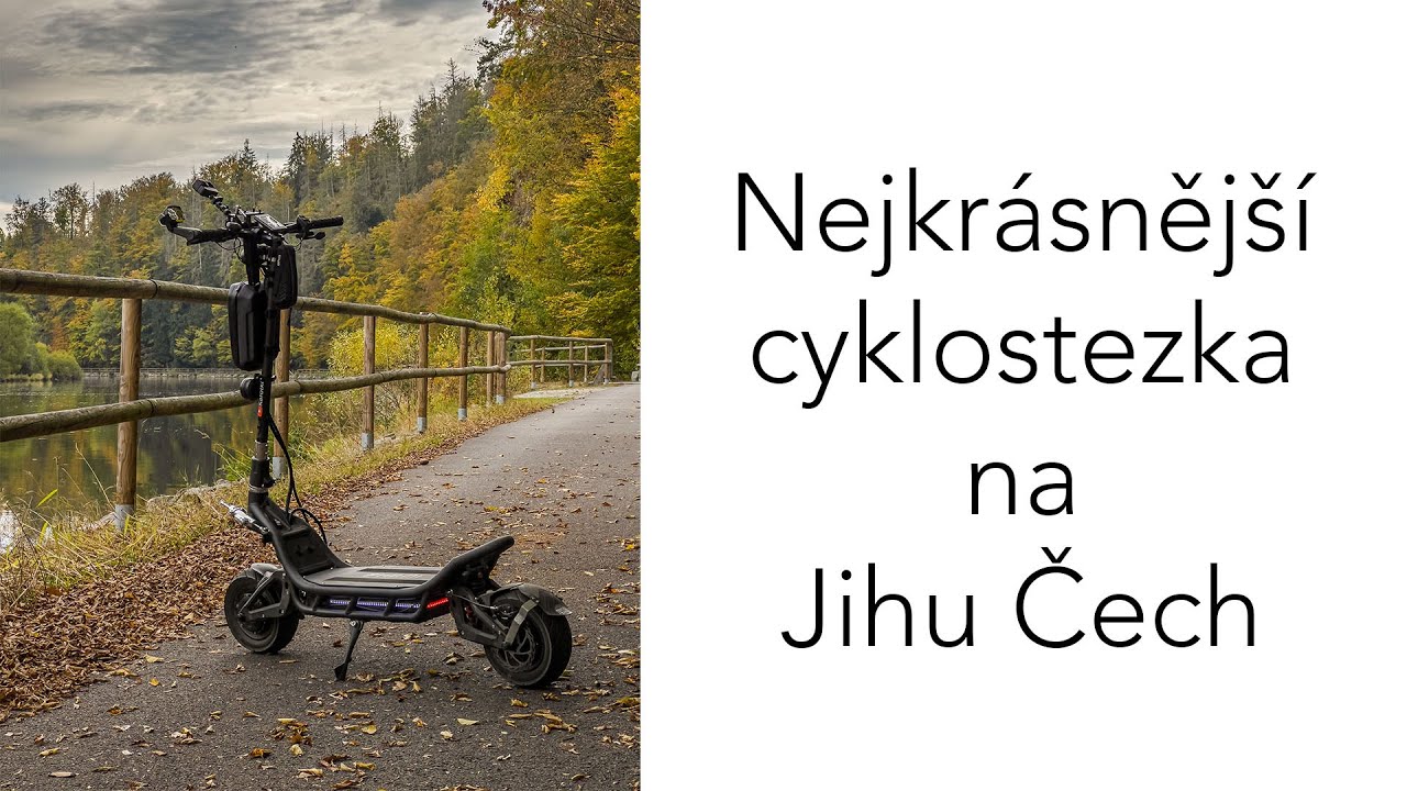 Nejkrásnější cyklostezka na Jihu Čech 🛴🤘