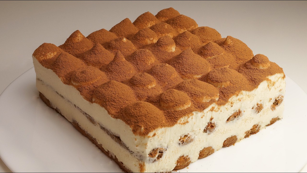 Echtes Tiramisu! Rezept von 1960! Keine Gelatine!