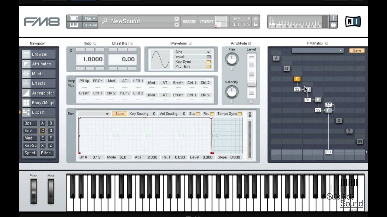 How To Tutorial - What They Didn't Tell You About FM8 - SubjectSound
