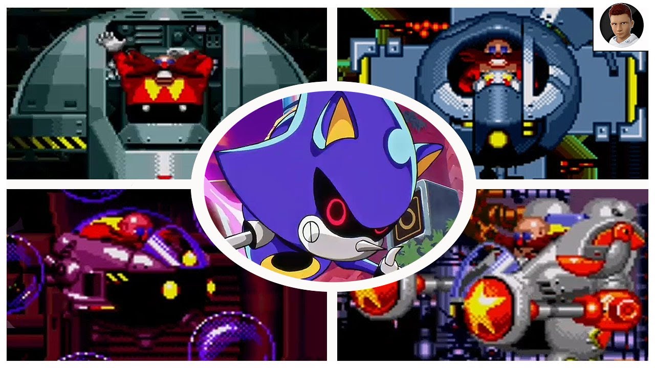 Sonic Origins - Sonic CD - All Bosses + Intro & Ending Cutscenes (NO DAMAGE)
