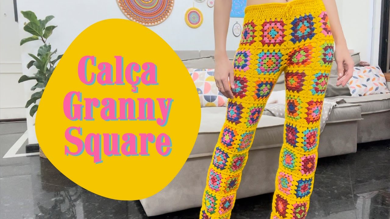Calça Granny Square