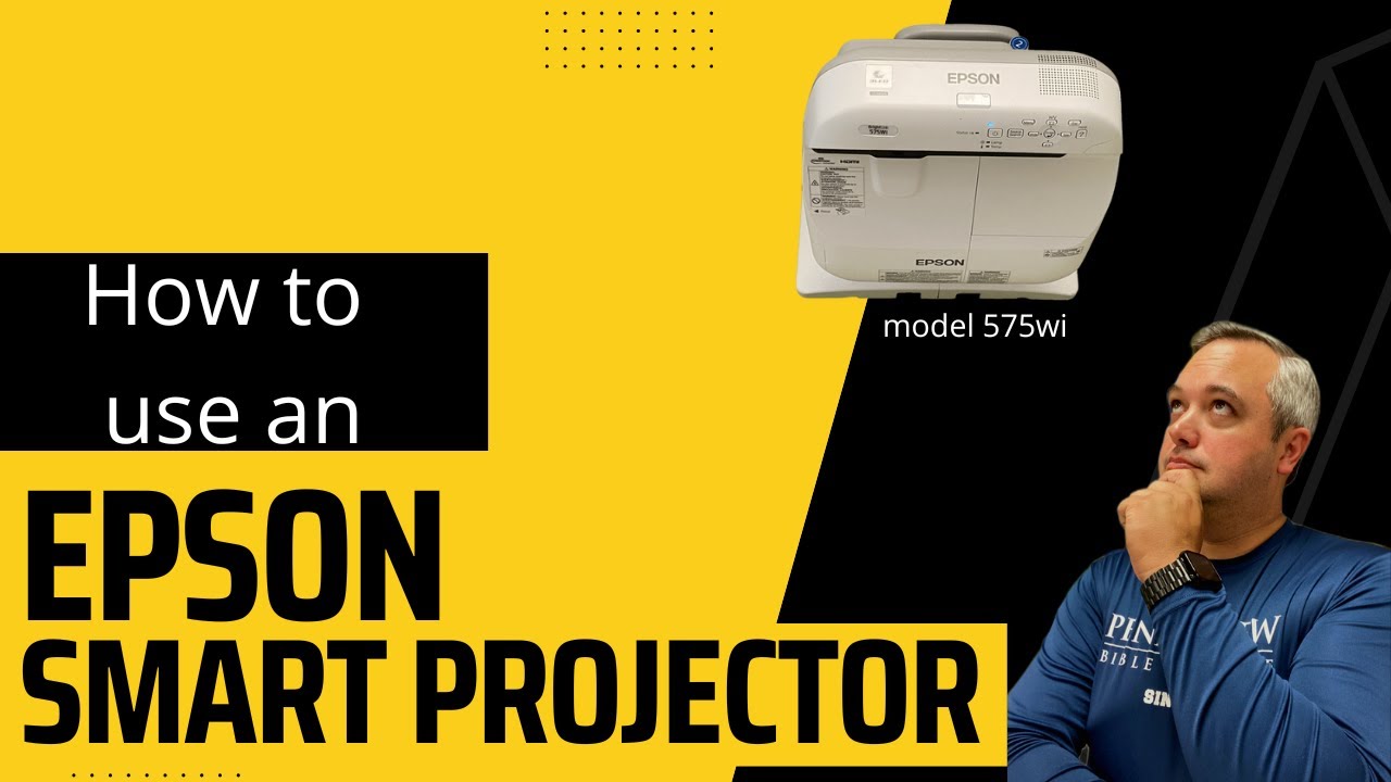 How to use a Epson smart projector