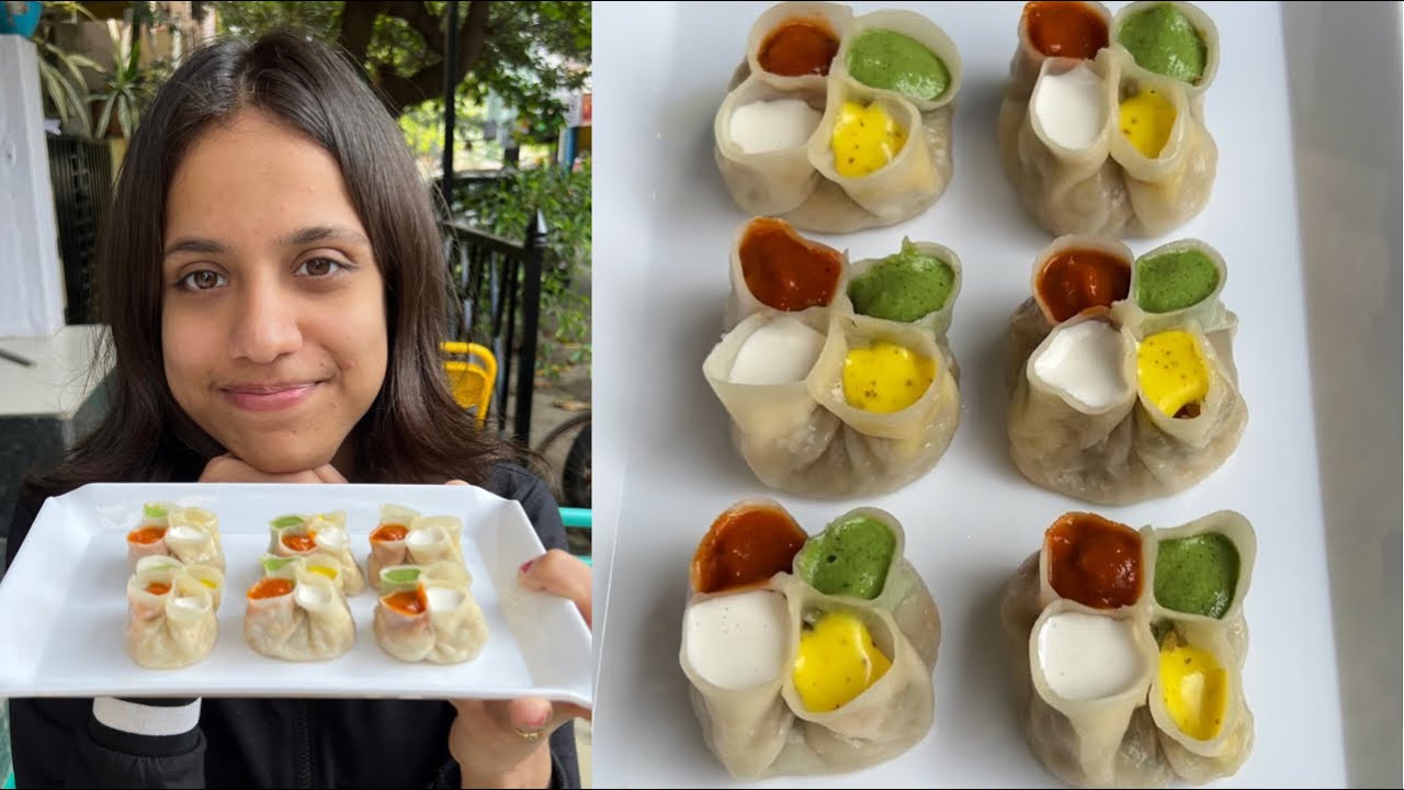 Most Unique Momos | Topping Twist Shot Momos | So Saute