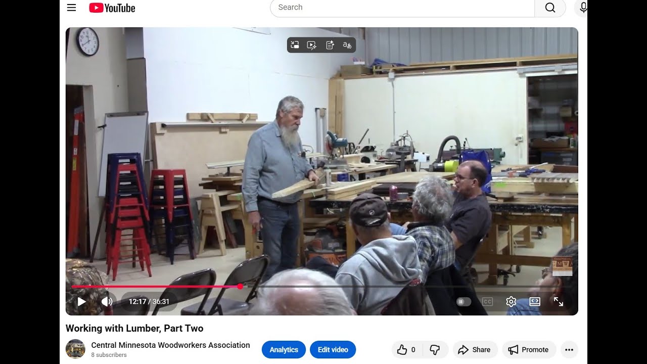 Working with Lumber, Part Two