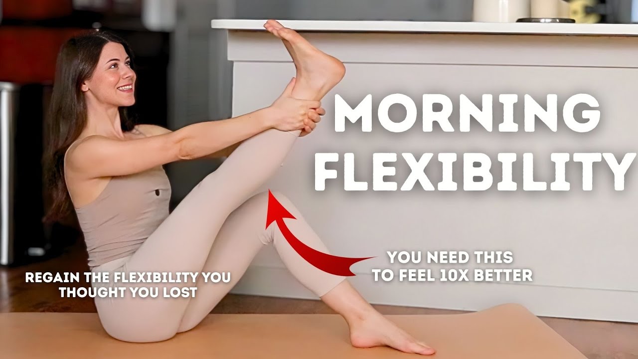 Делайте ЭТО каждое утро, чтобы чувствовать себя моложе (10-минутная растяжка)