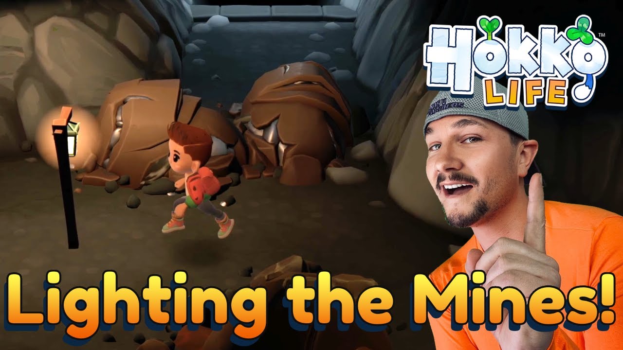 Lighting up the Mines in Hokko Life