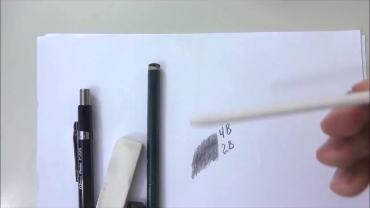 Materiais de  Desenho Aula 01 Curso Básico de Desenho Artístico Grátis