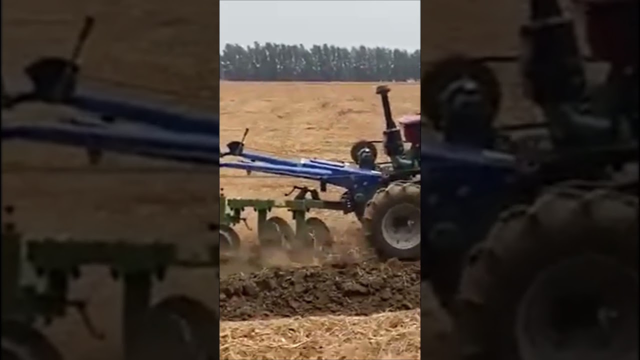 Traktor DF151 dengan bajak piringan parabola #saamjember #bajak #df151 #traktor #traktorrodadua
