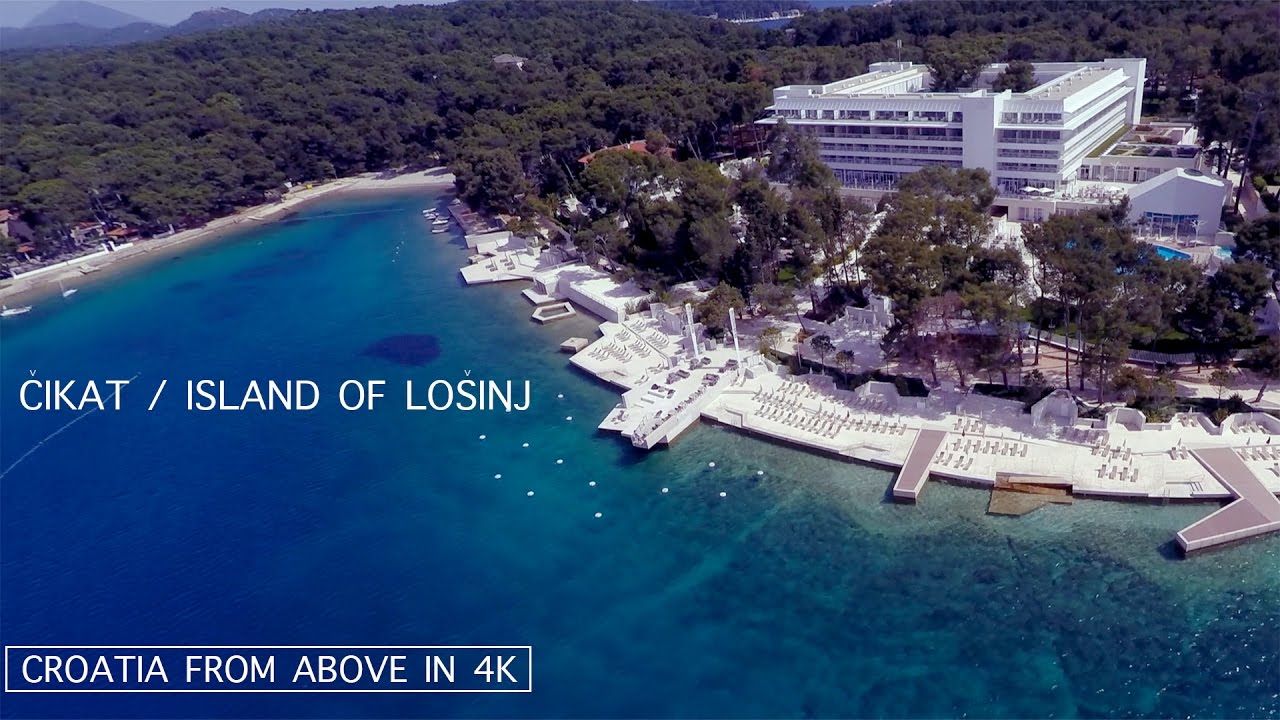 Čikat | Mali Lošinj | Hrvatska | Croatia | Aerial video | Snimanje iz zraka | 4K