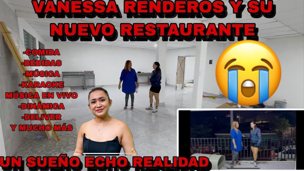 😱😱😱VANESSA RENDEROS Y SU NUEVO RESTAURANTE OMG