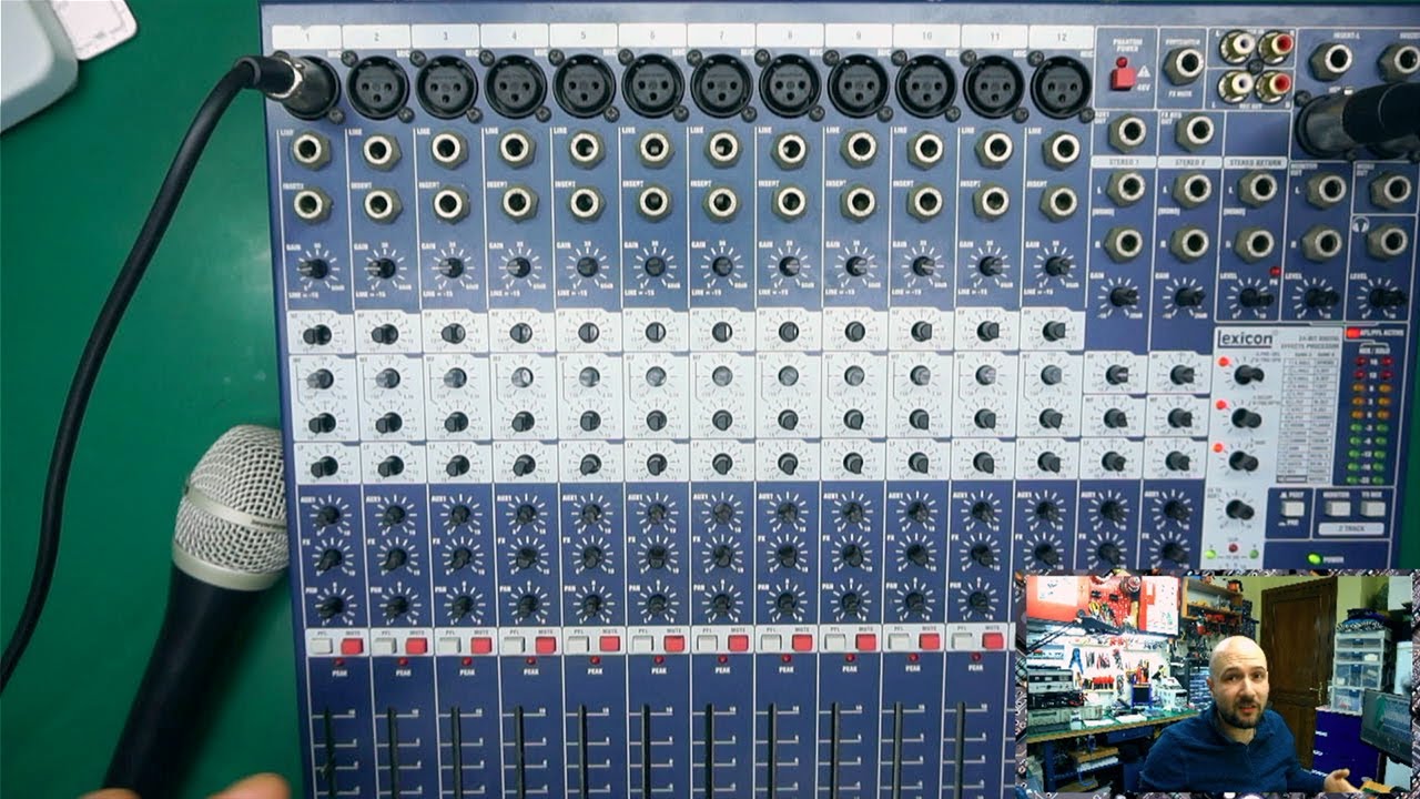 SOUNDCRAFT EFX12 RIPARIAMO QUESTO MIXER PARTE 1