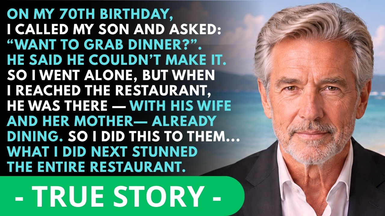 On My Birthday, My Son Refused Dinner With Me&mdash;But Was Dining With His Wife And MIL&hellip; Calm Dad Stories