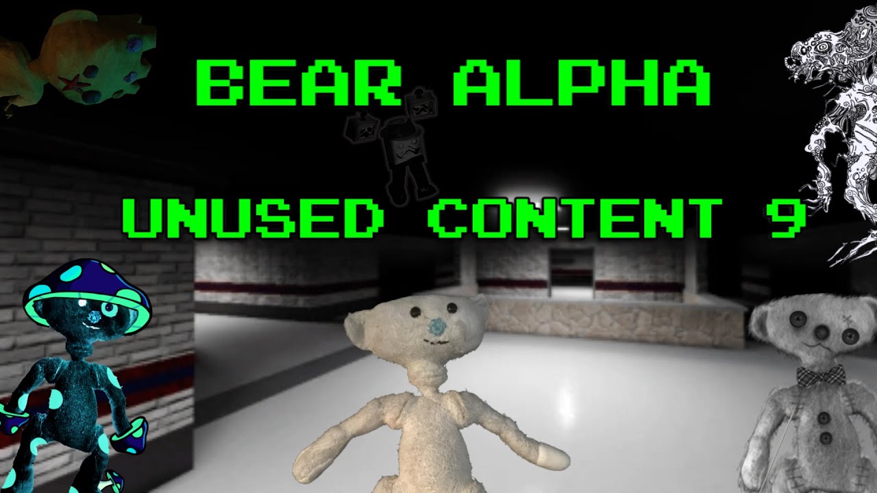 Roblox - Bear (Alpha)/BEAR* - Unused Content 9!