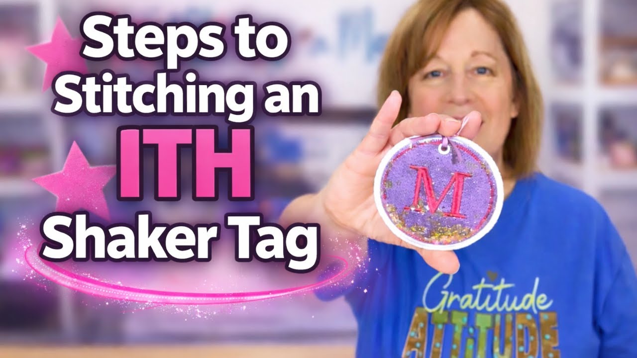 Embroidery Shaker Tag for Beginners