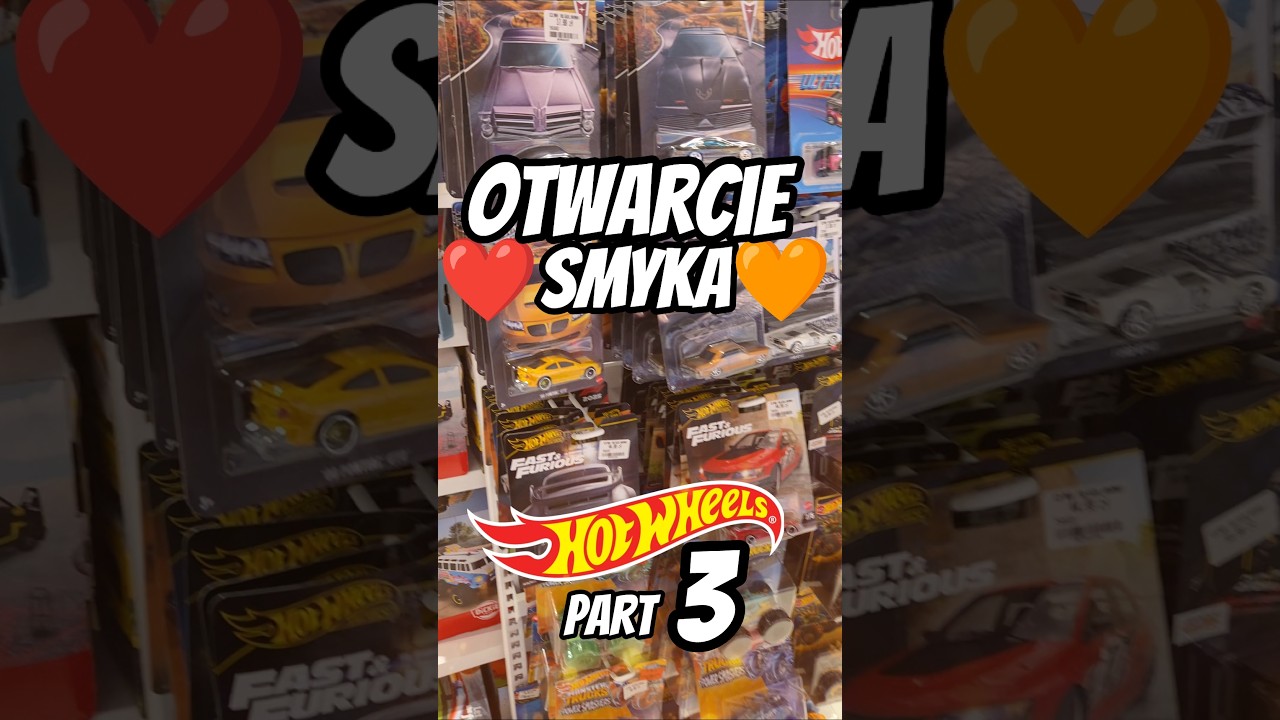POLOWANIE na NOWE MODELE!🤩 Przegląd HOT WHEELS w SMYKU!🔥 #hotwheels #hunting #cartoys