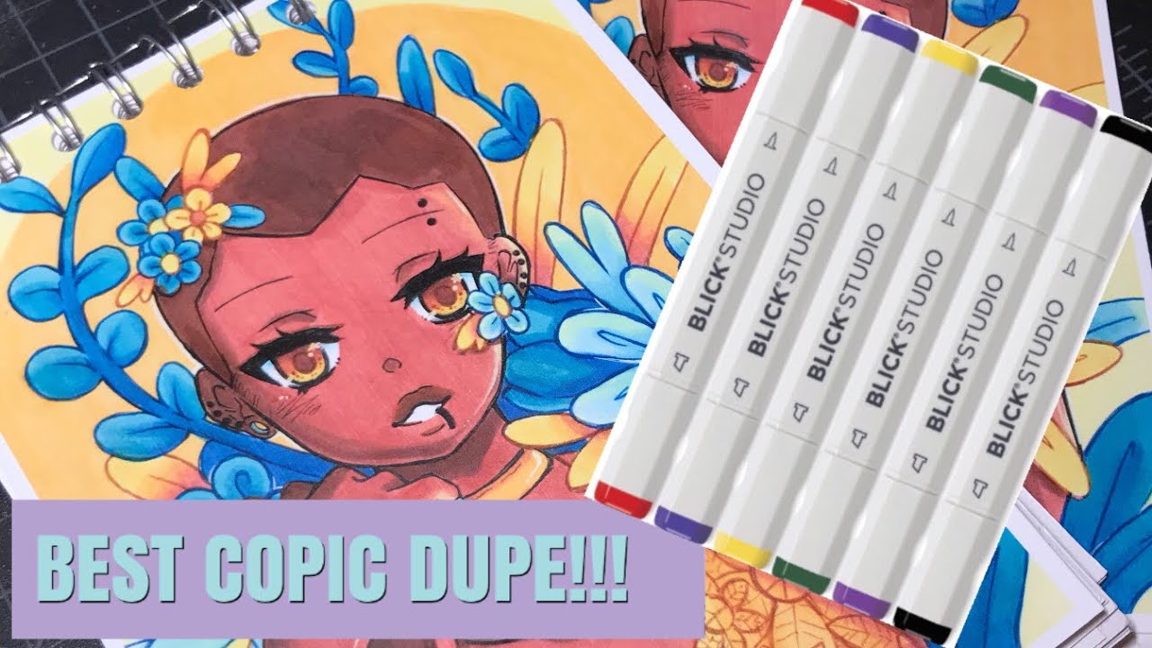 BEST COPIC DUPE!!! Quality Art Supplies on a Budget