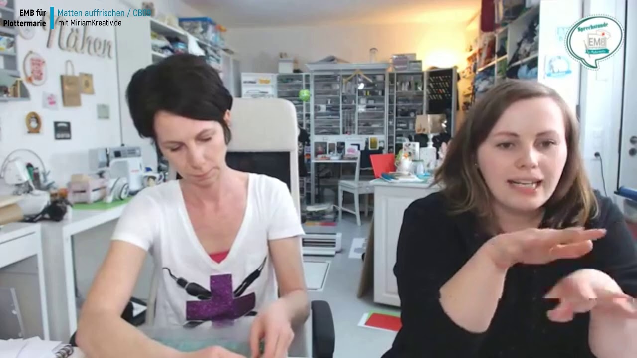 Matten auffrischen- alternativ Messer CB09 Plottermarie live Plottersprechstunde