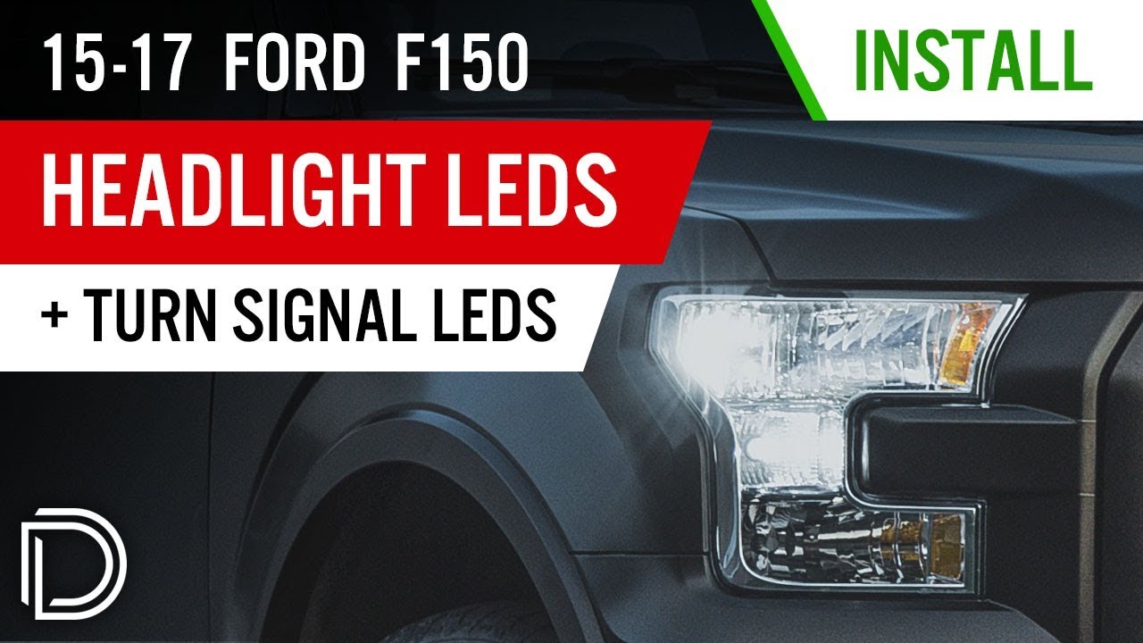 187% Brighter Headlights for your 2015-2017 Ford F150! | Headlight Bulb Install