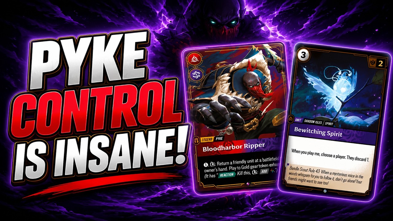 Pyke Control Is SECRETLY Insane! (Deck Guide + Gameplay)
