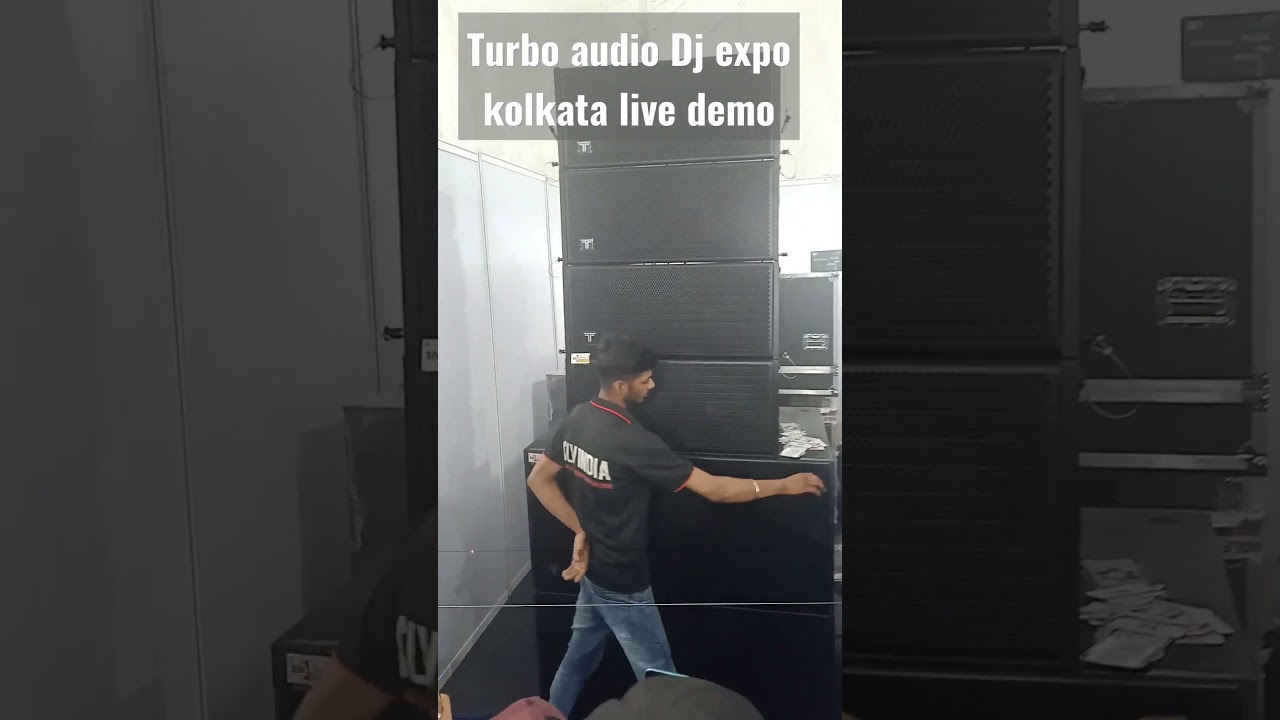 kolkata Dj expo 2023 turbo audio live sound demo 