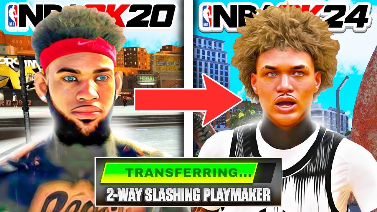 This NBA2K20 2-Way Slashing Playmaker Build is BACK IN NBA2K24…