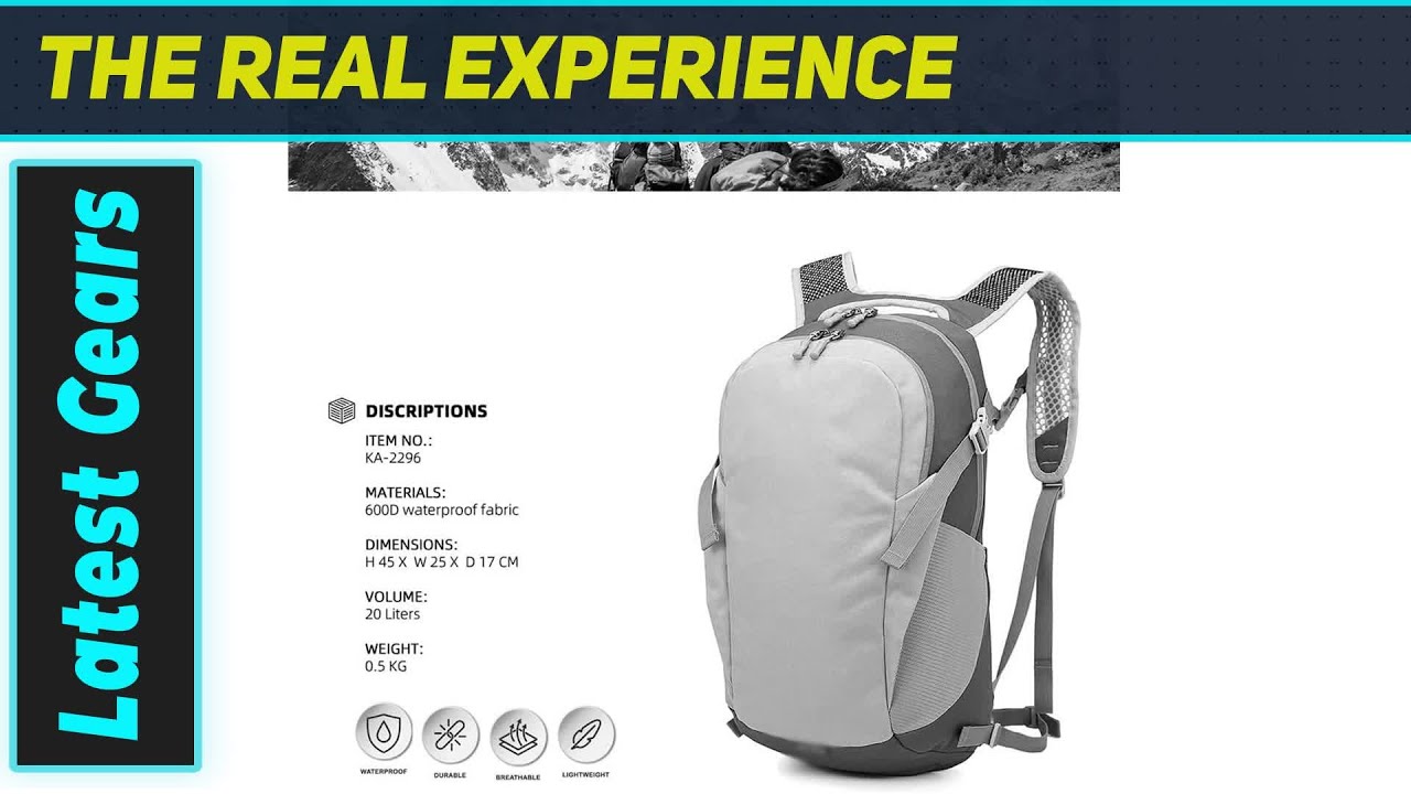 JSEIAJB 20L Backpack: The Amazing Hiking Companion You Need!