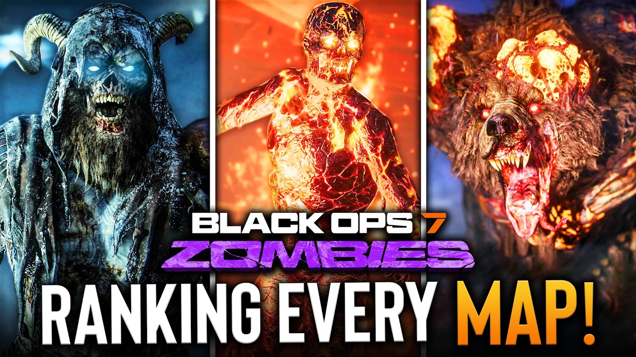Рейтинг ВСЕХ карт режима &laquo;Зомби&raquo; в Black Ops 7! (От худшей к лучшей)