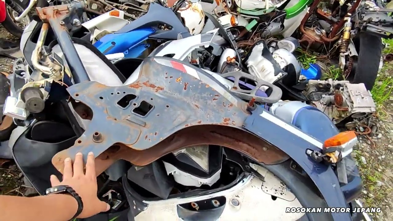DI INDONESIA PASTI LANGSUNG LUDESS!!! LIMBAH MOTOR BEKAS DI JEPANG