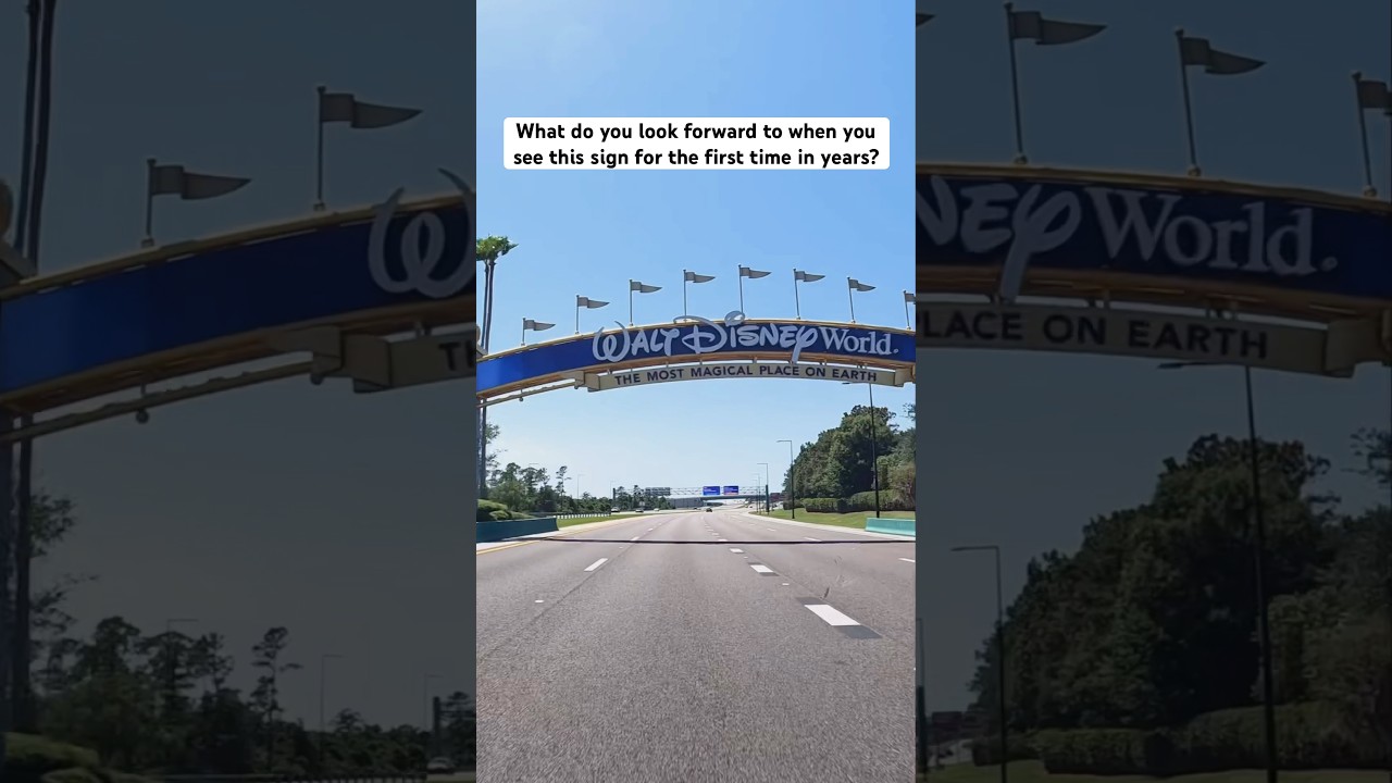 Disney world Sign Things you love to see!! #disney #shorts #usa #youtube # #travel