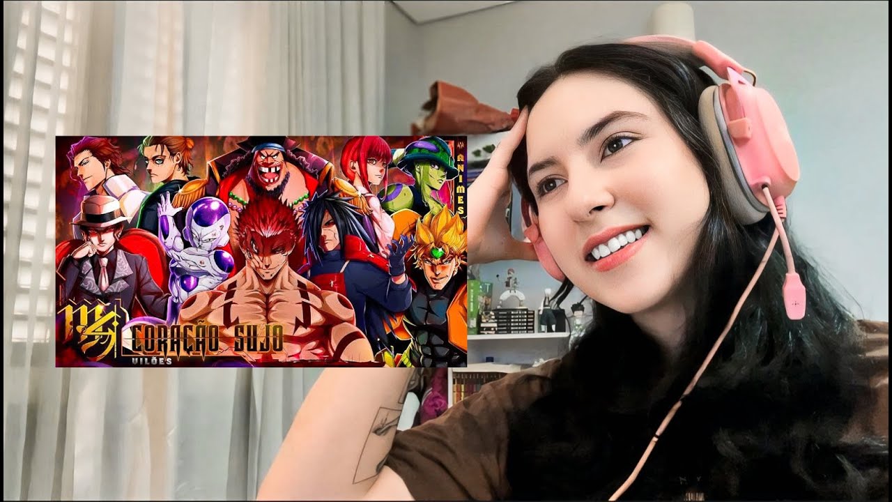 (MUITO BOM!!) React Vilões (Animes) - Coração Sujo | M4rkim (Weeb Things)
